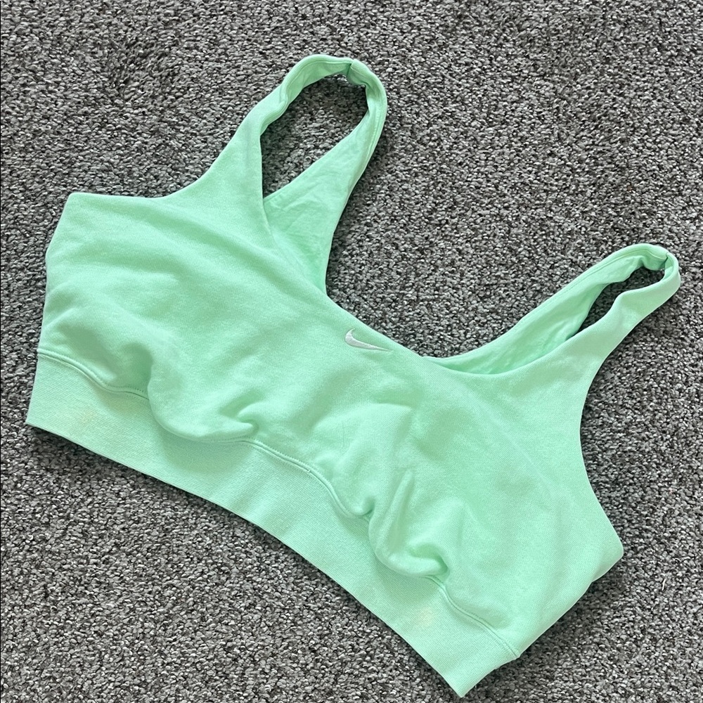 Nike Light Green Athletic Bra